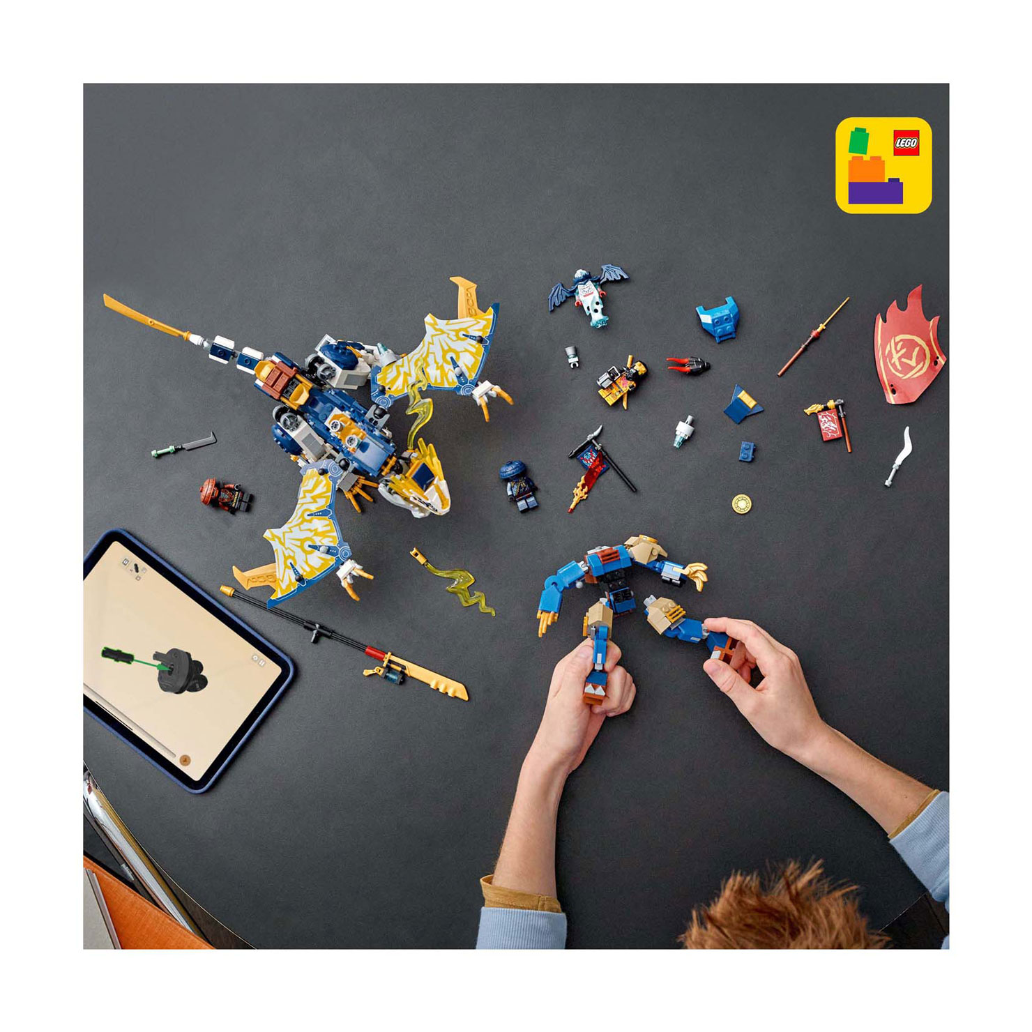 LEGO Ninjago 71843 Rogue's Mecha Drakenrijder