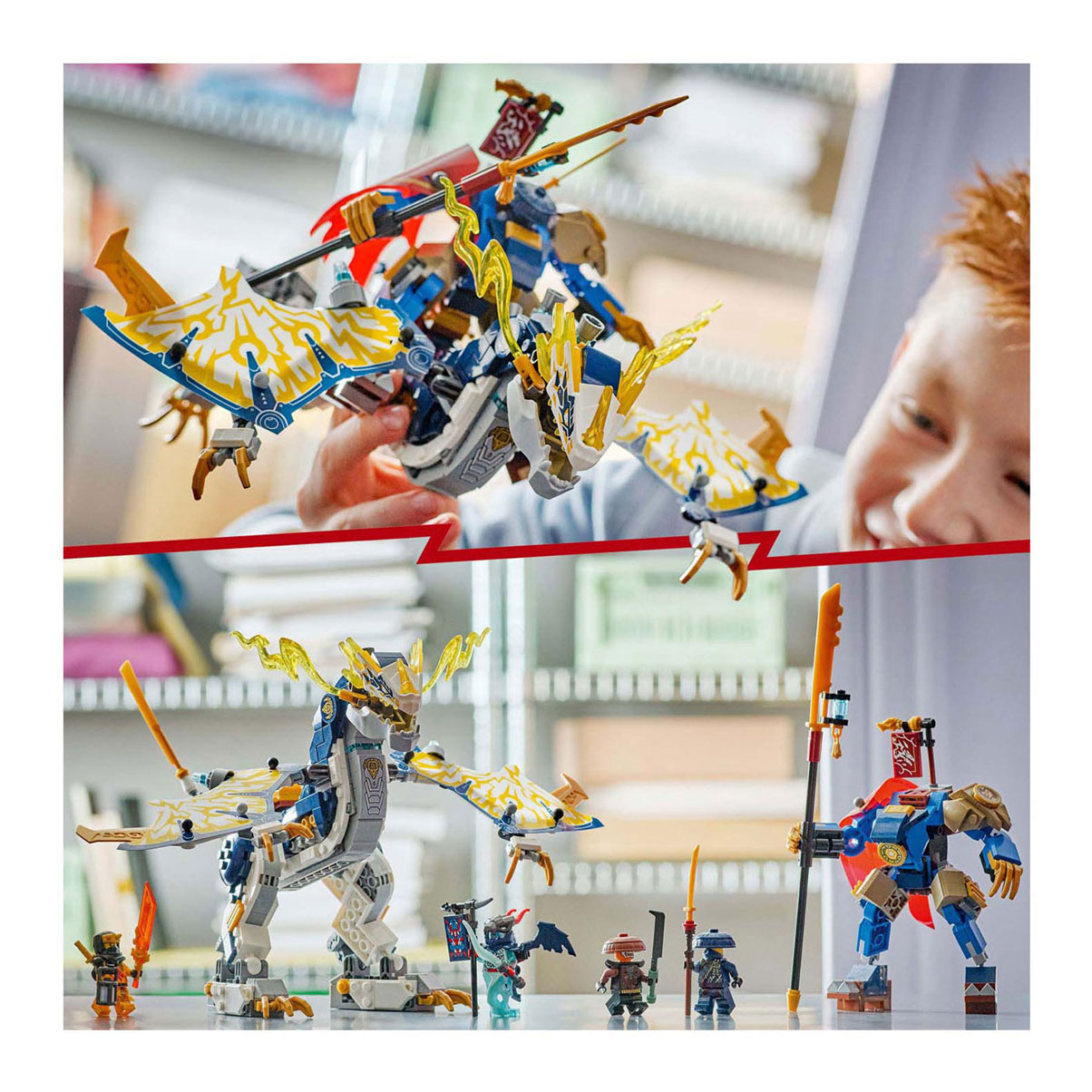 LEGO Ninjago 71843 Rogue's Mecha Drakenrijder