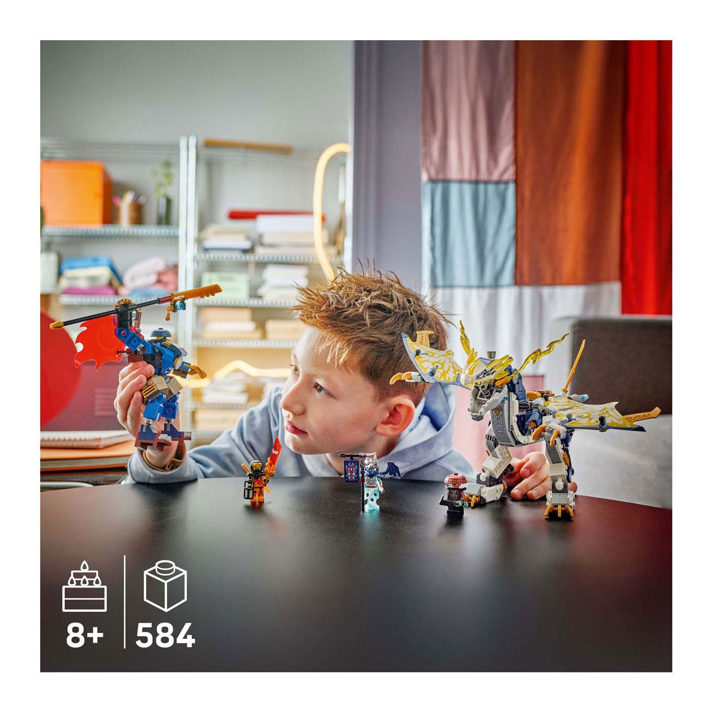 LEGO Ninjago 71843 Rogue's Mecha Drakenrijder