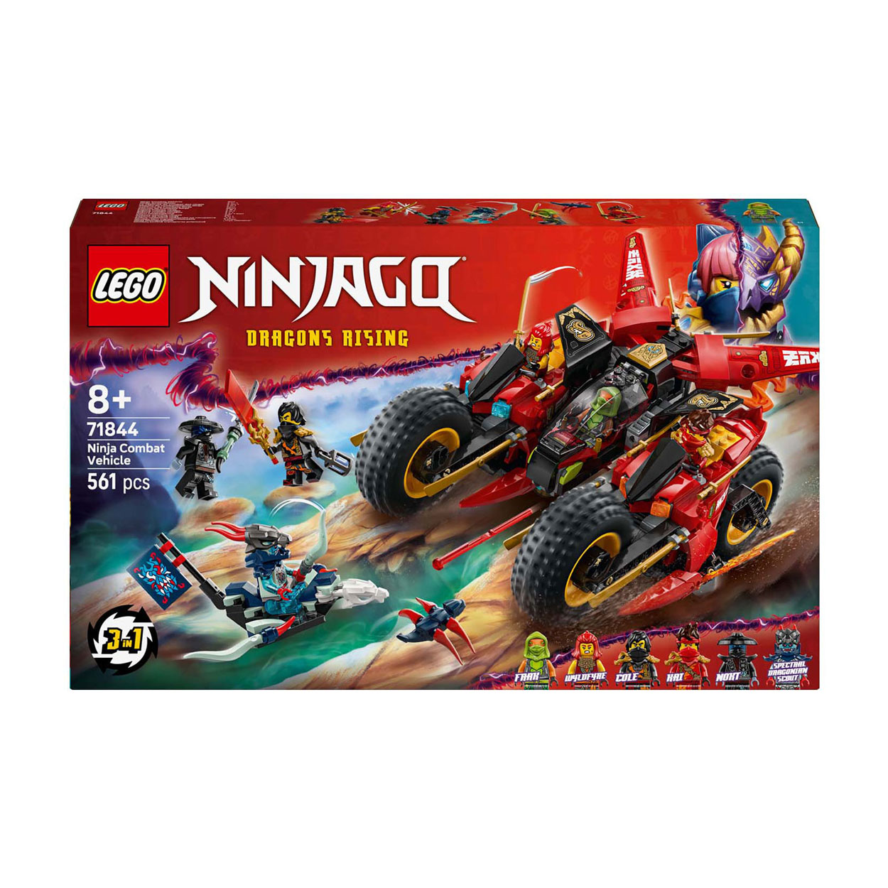 LEGO Ninjago 71844 Véhicule de combat ninja