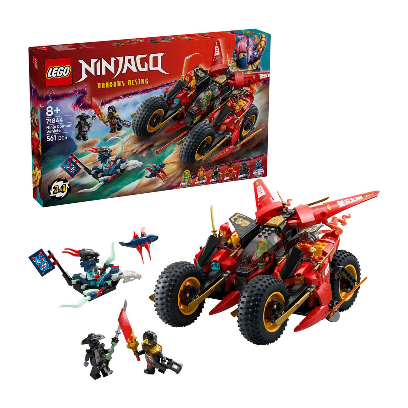 LEGO Ninjago 71844 Véhicule de combat ninja