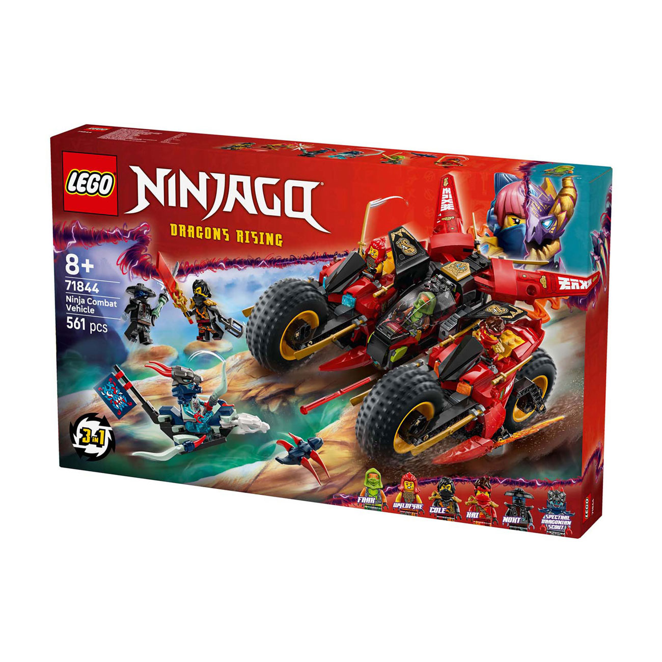LEGO Ninjago 71844 Véhicule de combat ninja