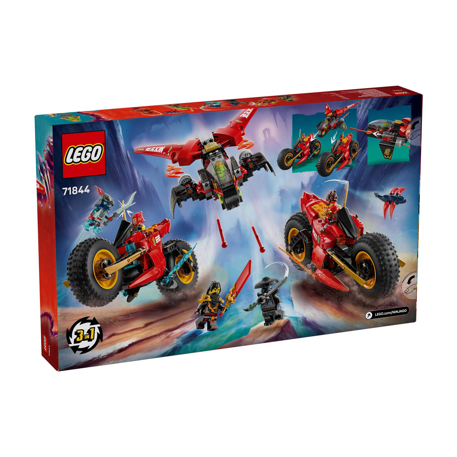LEGO Ninjago 71844 Véhicule de combat ninja