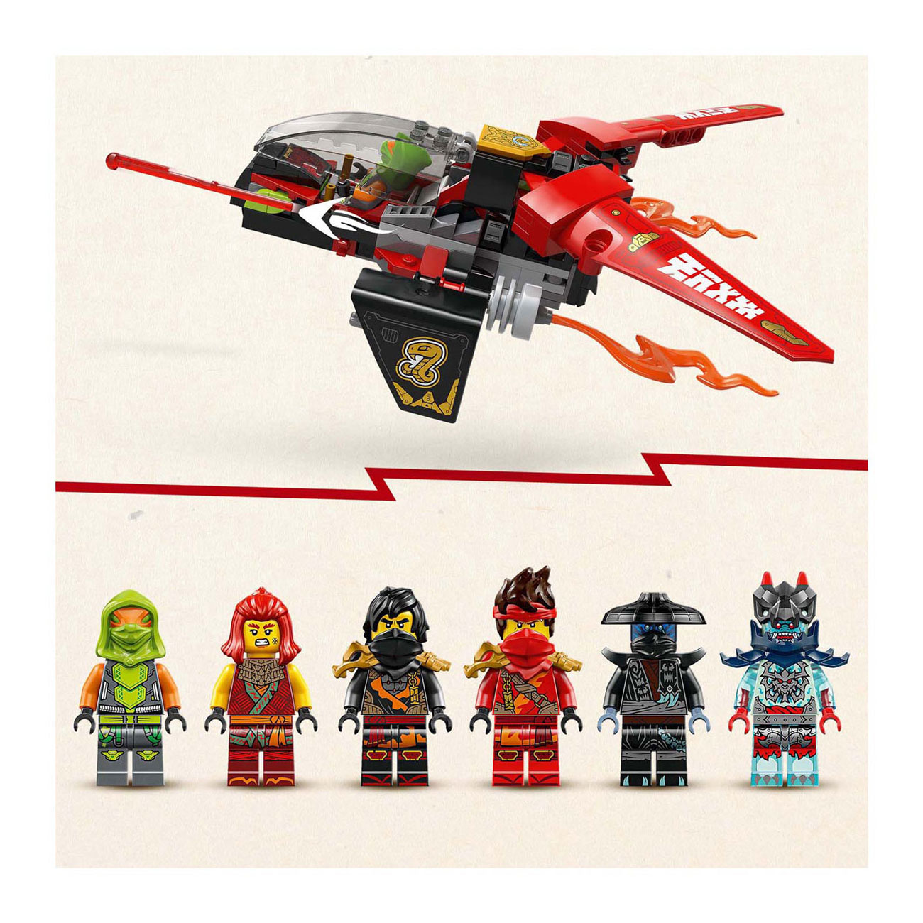 LEGO Ninjago 71844 Véhicule de combat ninja