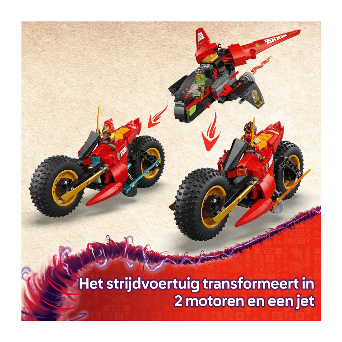 LEGO Ninjago 71844 Véhicule de combat ninja