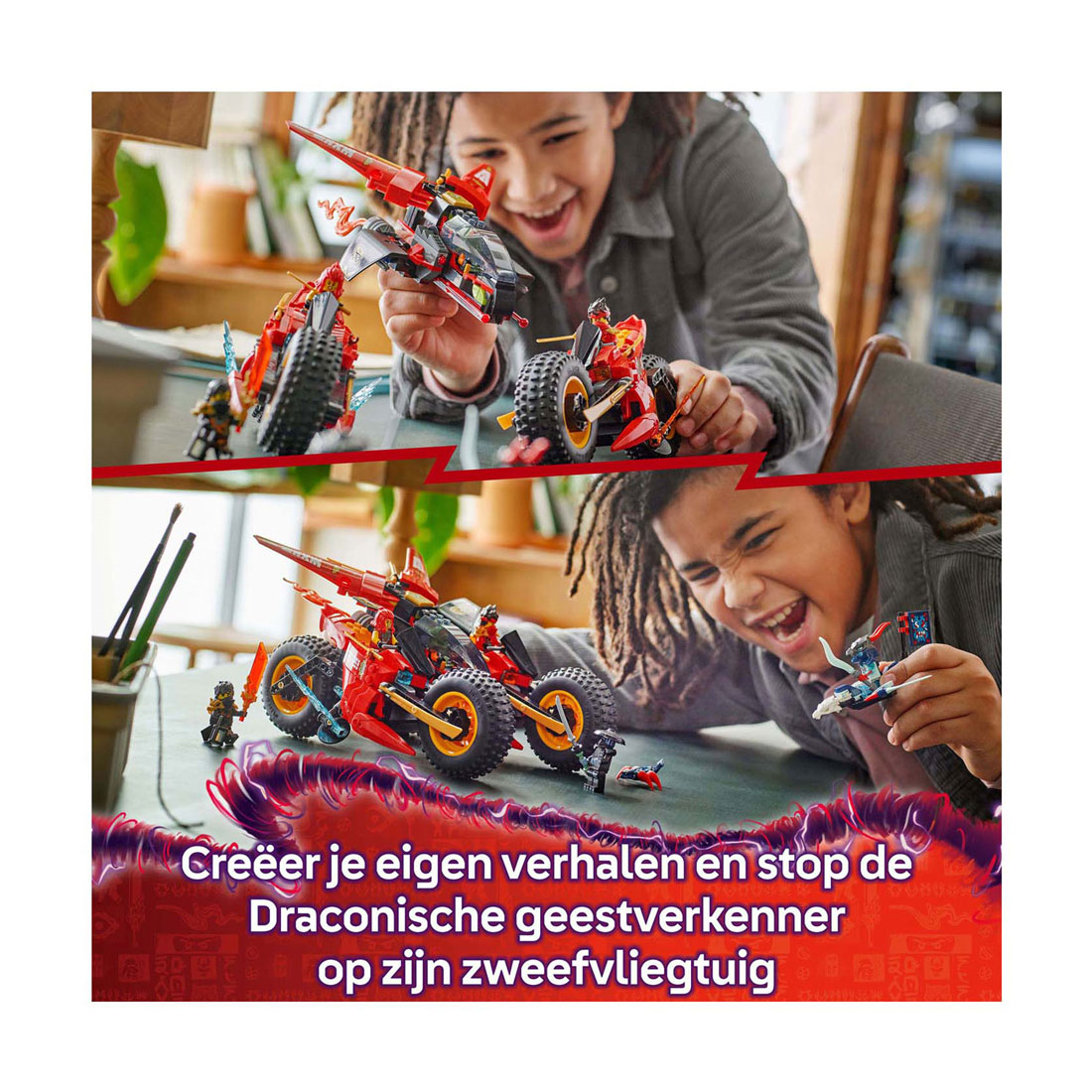 LEGO Ninjago 71844 Véhicule de combat ninja