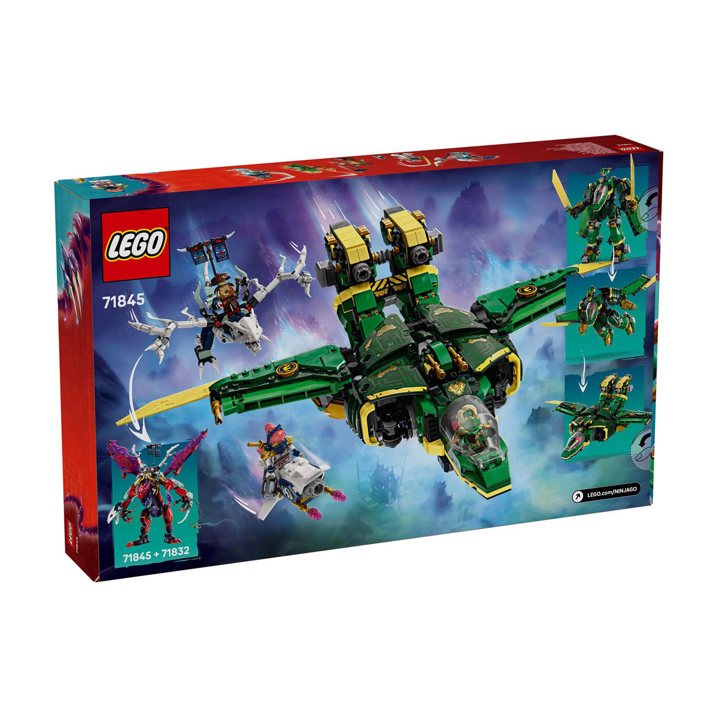 LEGO Ninjago 71845 Lloyds Vliegtuigmecha