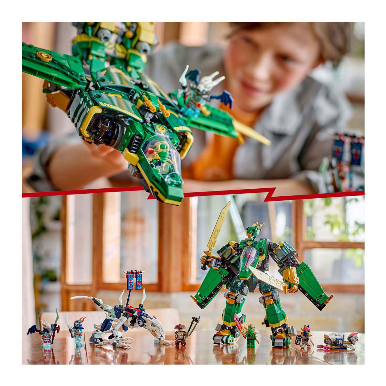 LEGO Ninjago 71845 Lloyds Vliegtuigmecha