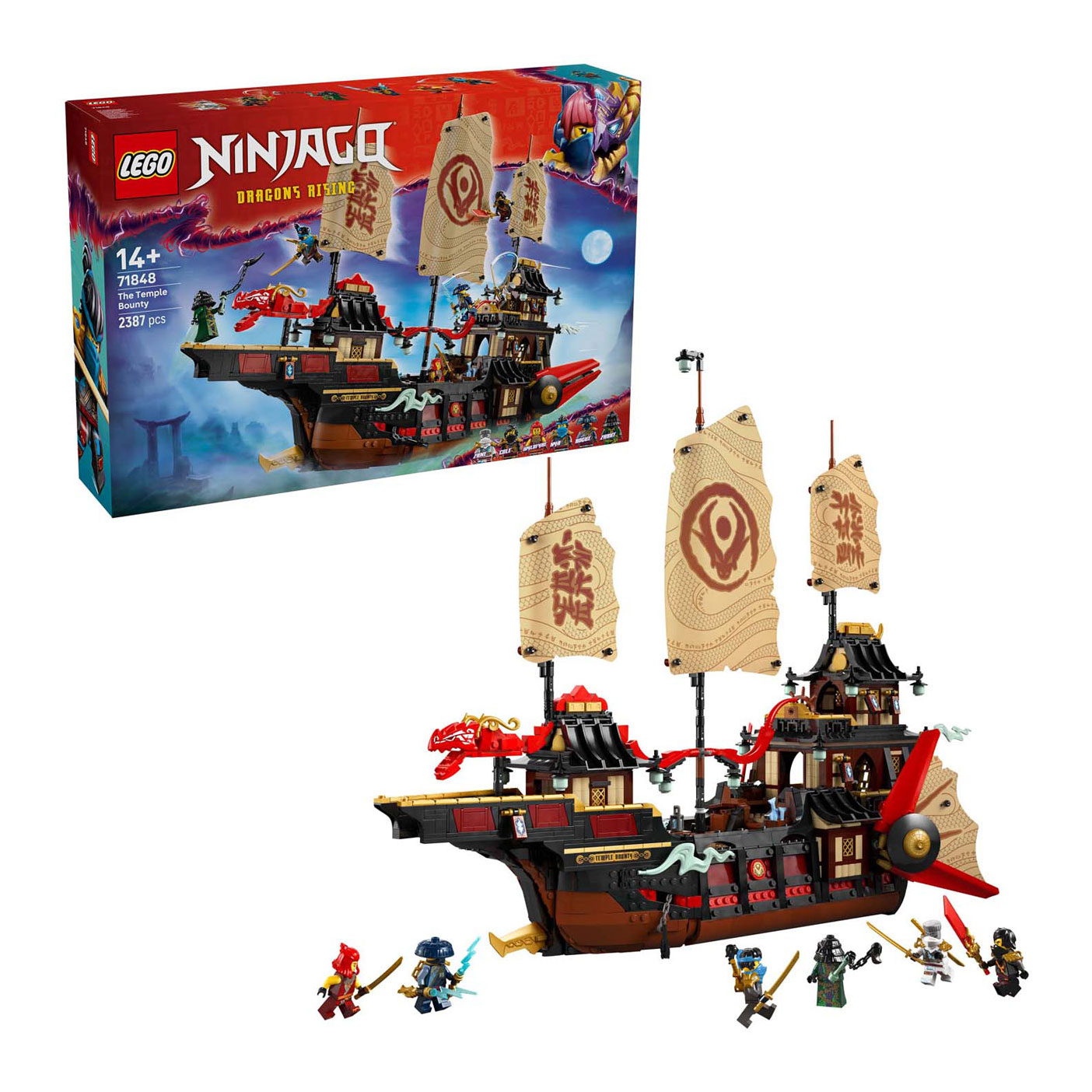 LEGO Ninjago 71848 La prime du temple