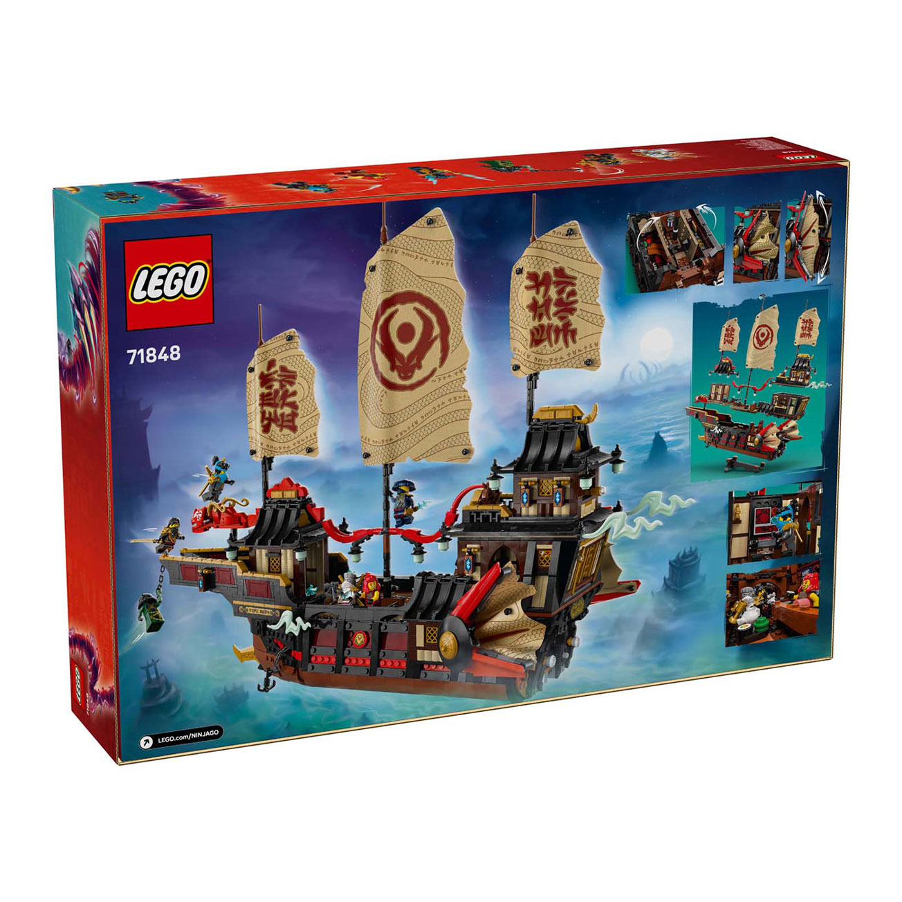 LEGO Ninjago 71848 La prime du temple