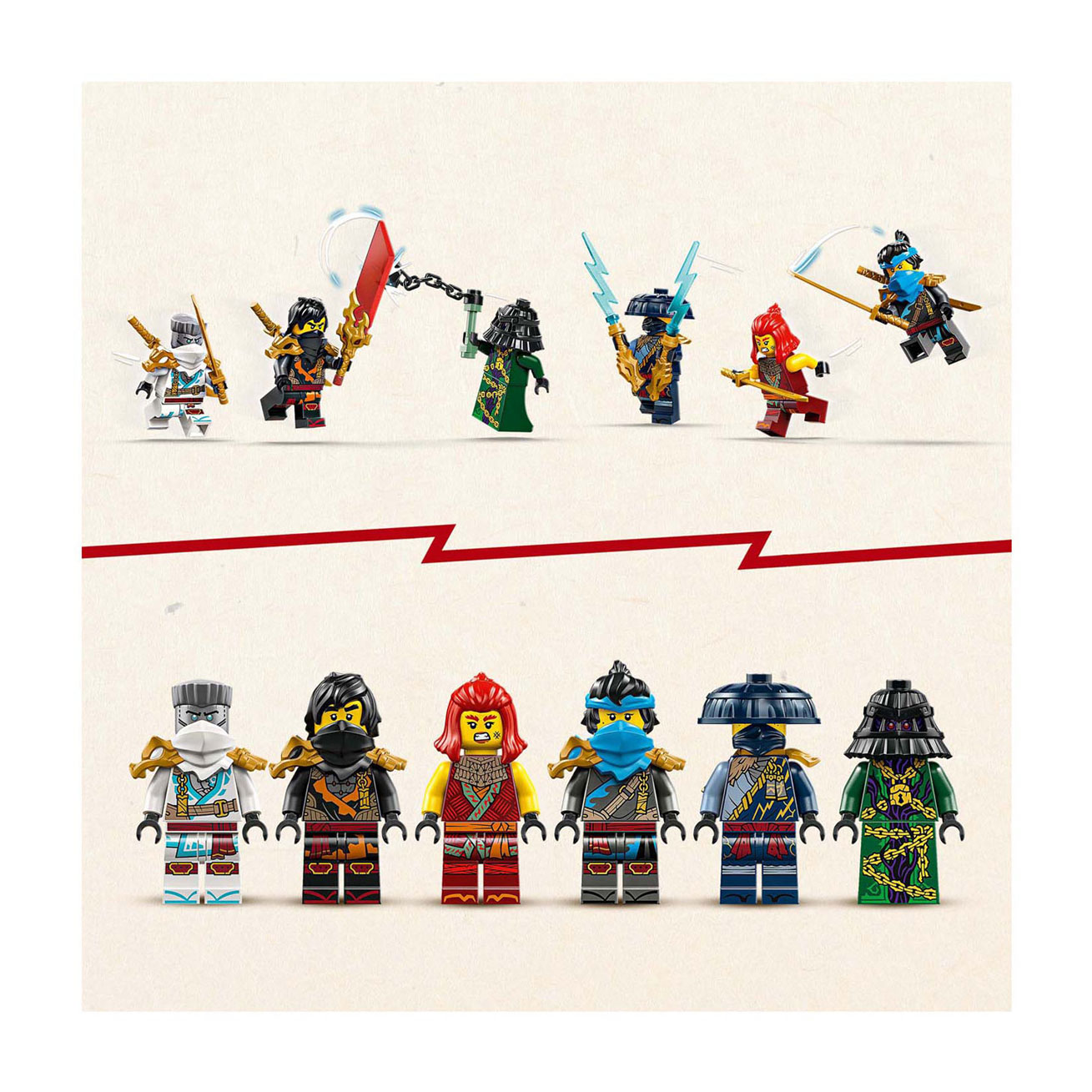LEGO Ninjago 71848 La prime du temple