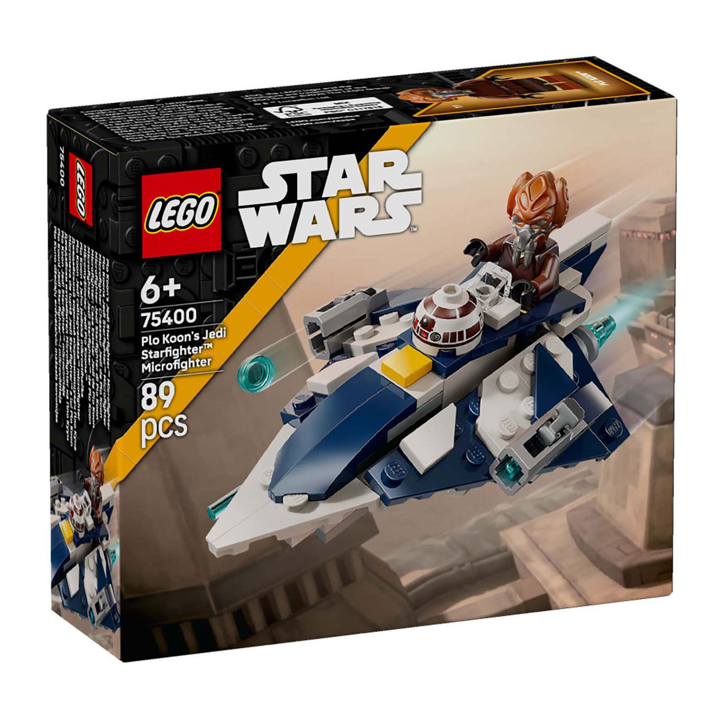 LEGO Star Wars 75400 Plo Koons Jedi Starfighter Microfighter