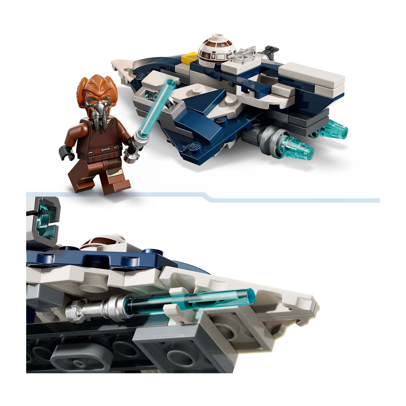 LEGO Star Wars 75400 Plo Koons Jedi Starfighter Microfighter