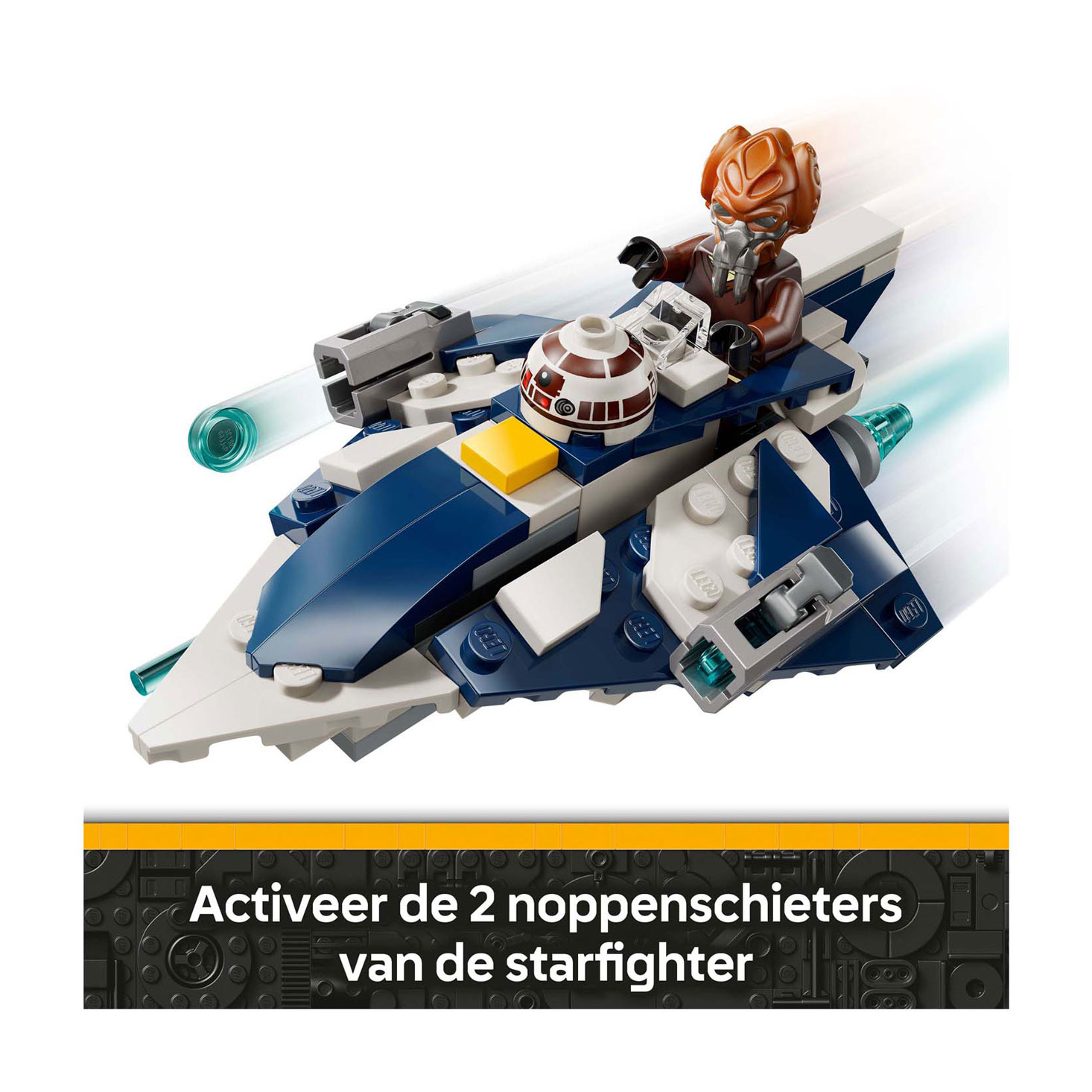 LEGO Star Wars 75400 Plo Koons Jedi Starfighter Microfighter