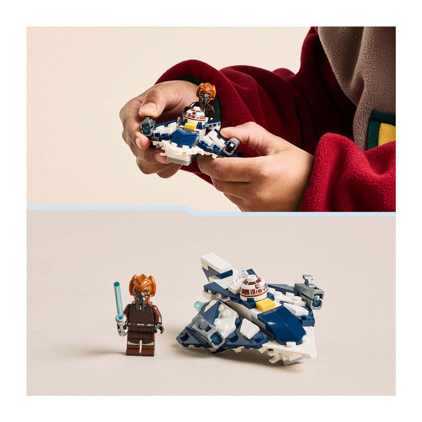 LEGO Star Wars 75400 Plo Koons Jedi Starfighter Microfighter
