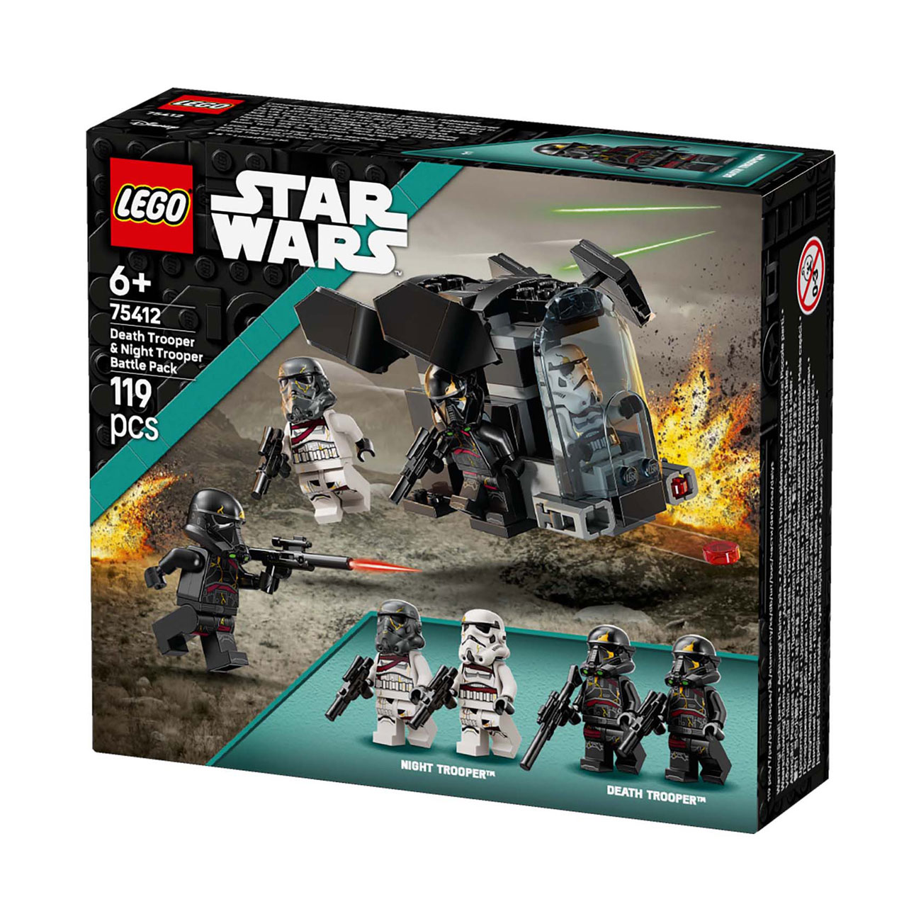 LEGO Star Wars 75412 Death Trooper en Night Trooper Battle Pack