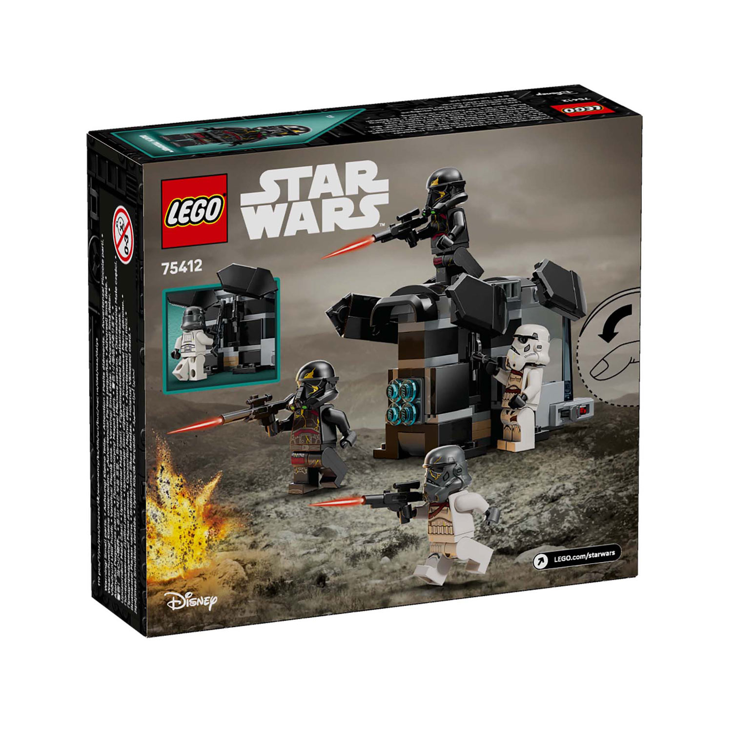 LEGO Star Wars 75412 Death Trooper en Night Trooper Battle Pack