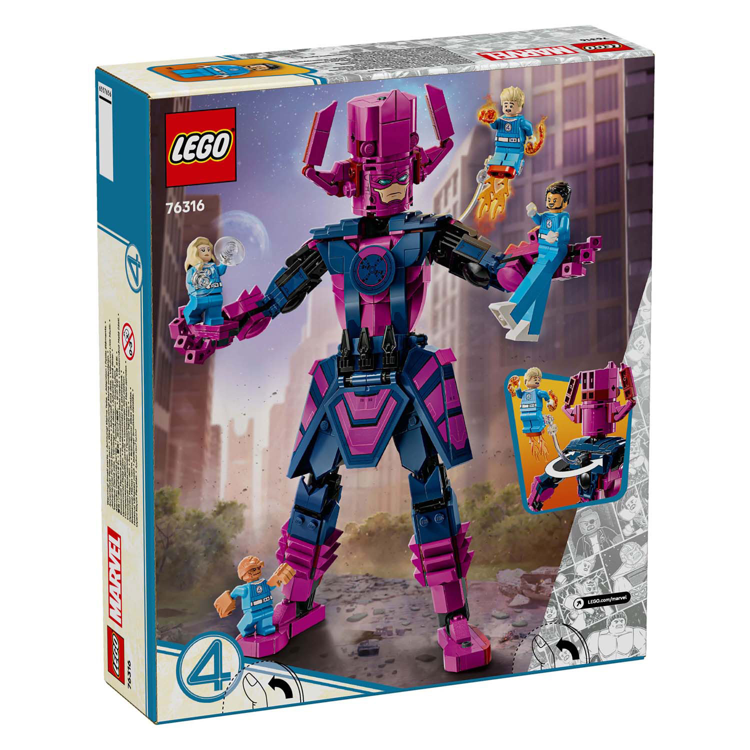 LEGO Super Heroes Marvel 76316 Fantastic Four vs. Galactus Bouwfiguur