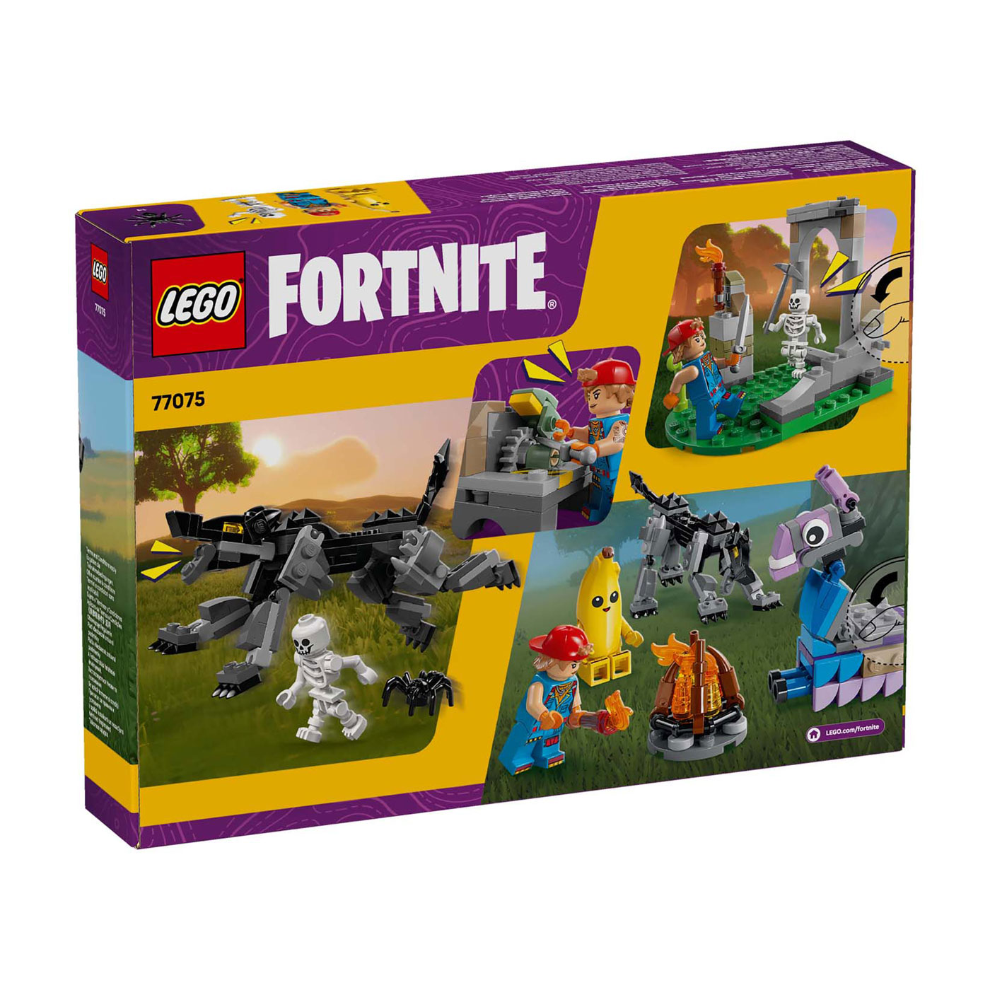 LEGO FORTNITE 77075 Peely en Sparkplugs Kamp
