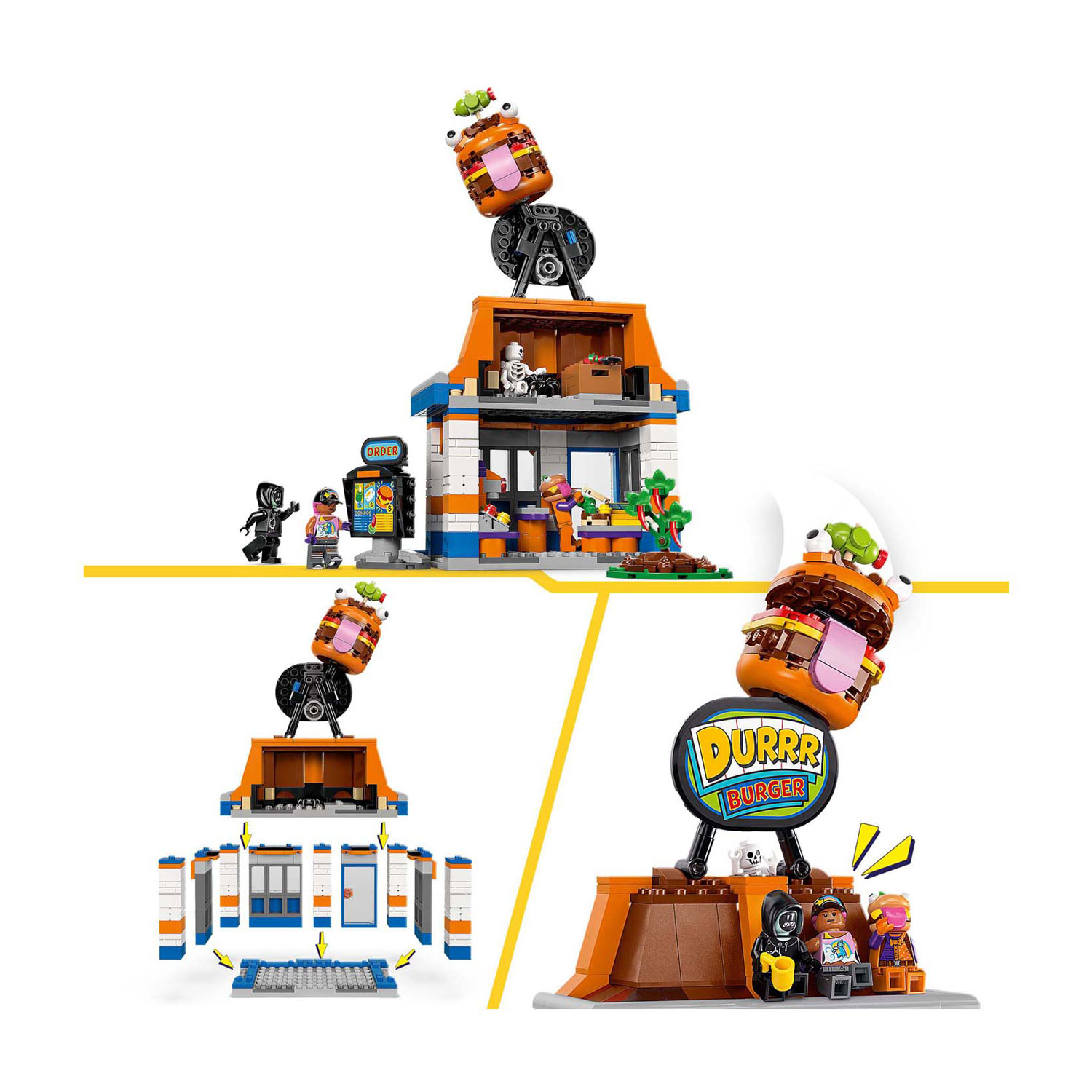 LEGO FORTNITE 77076 Durrr Burger Restaurant