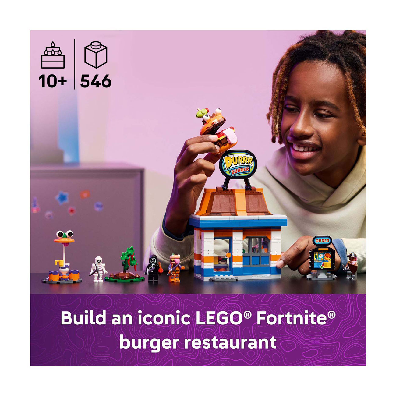 LEGO FORTNITE 77076 Durrr Burger Restaurant