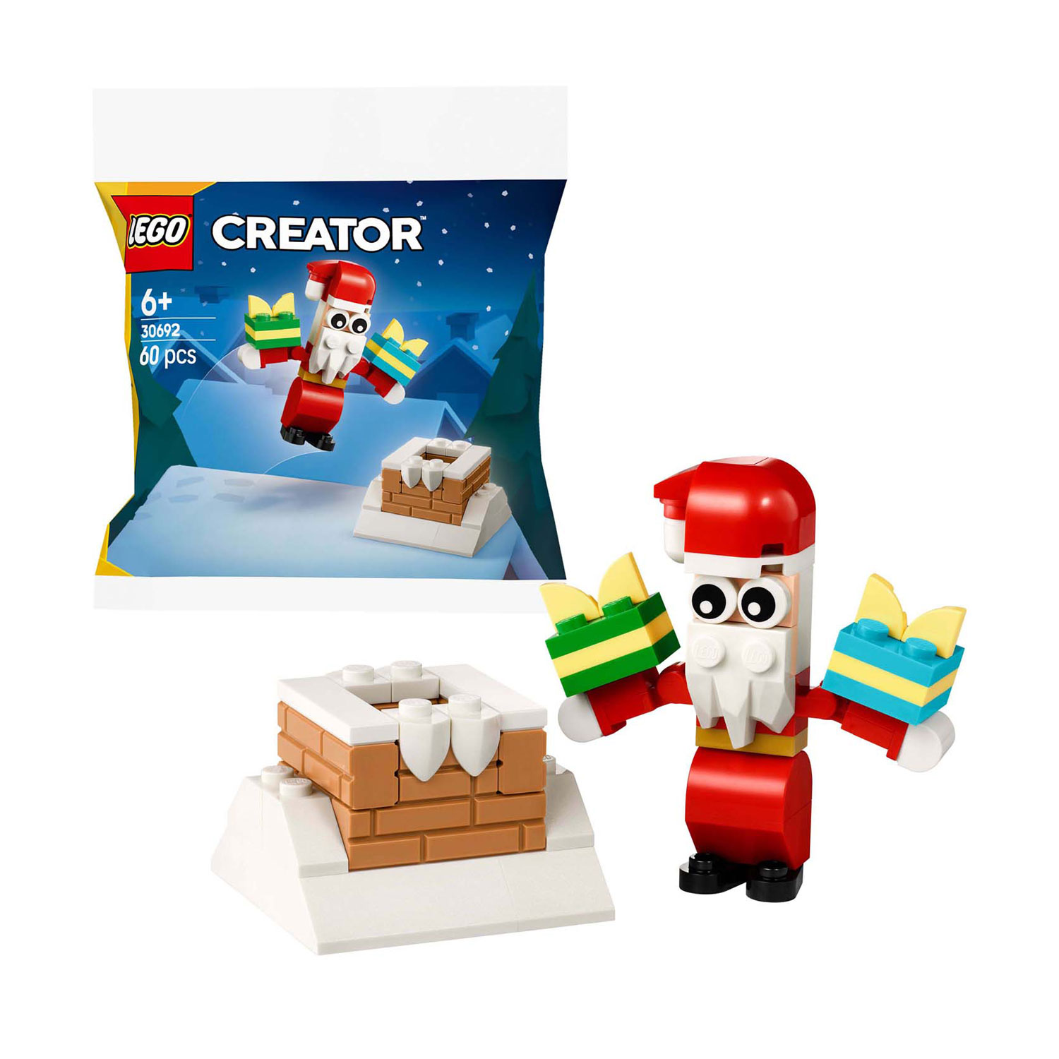 LEGO Creator 30692 Kerstman in de Schoorsteen