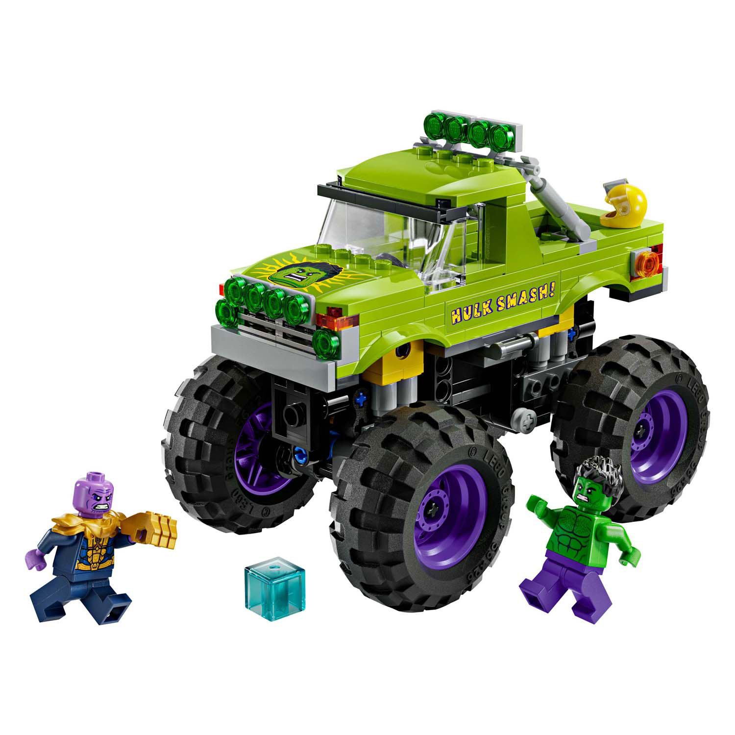 LEGO Marvel 76312 Le camion Hulk contre Thanos