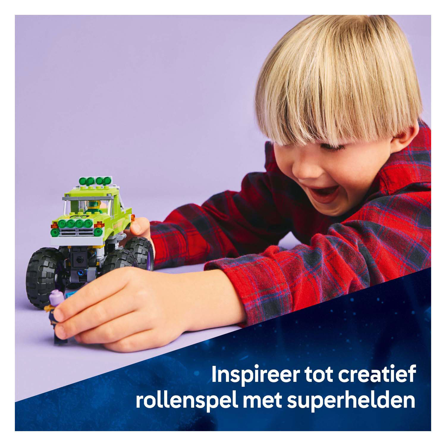 LEGO Marvel 76312 Le camion Hulk contre Thanos