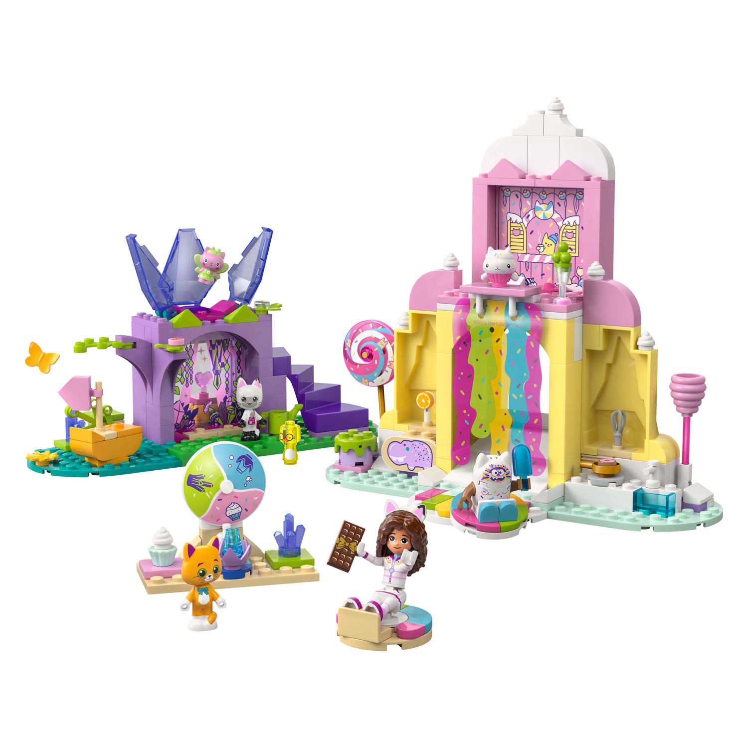 LEGO Gabby's Poppenhuis 11205 Snoepjesberg en Kittentuin