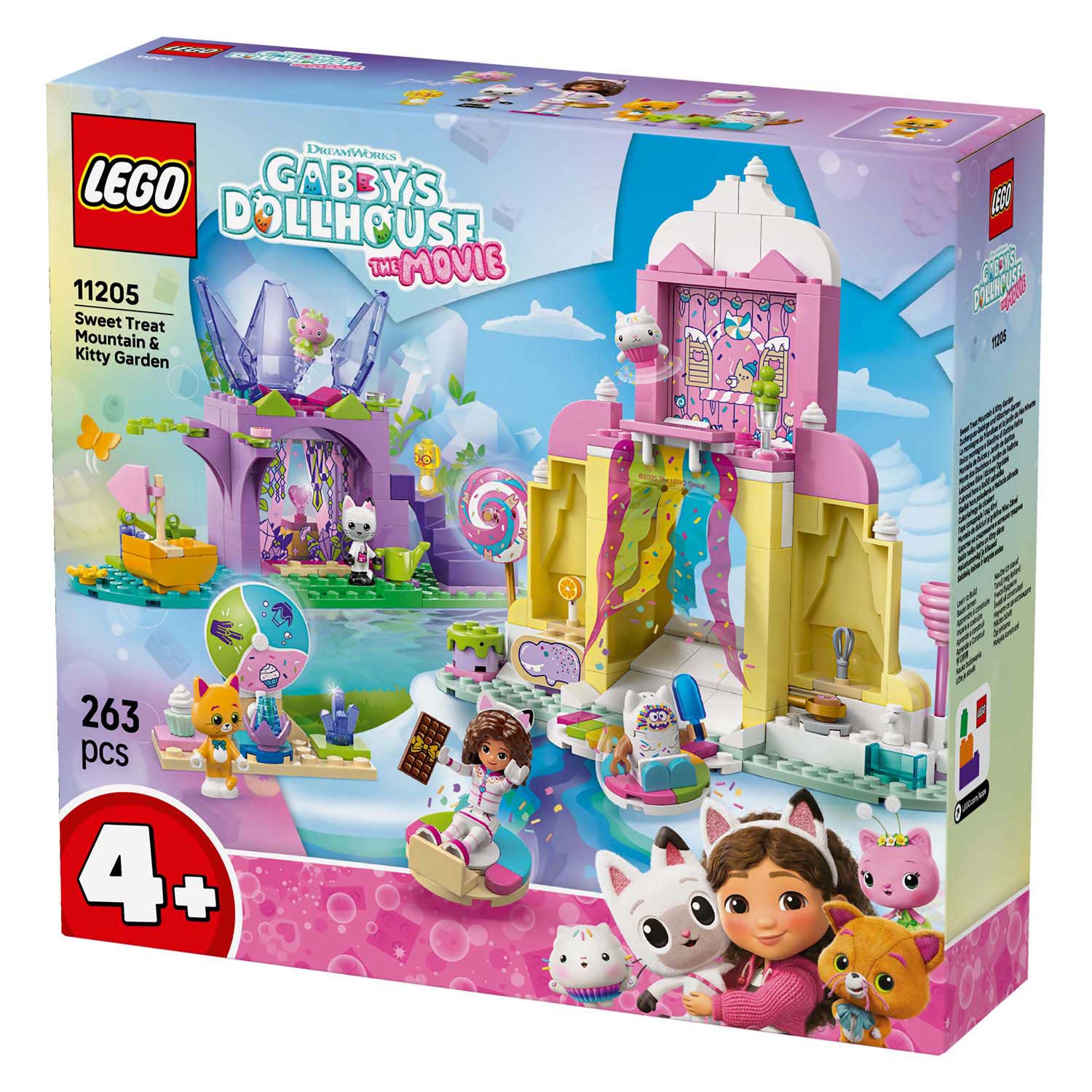 LEGO Gabby's Poppenhuis 11205 Snoepjesberg en Kittentuin