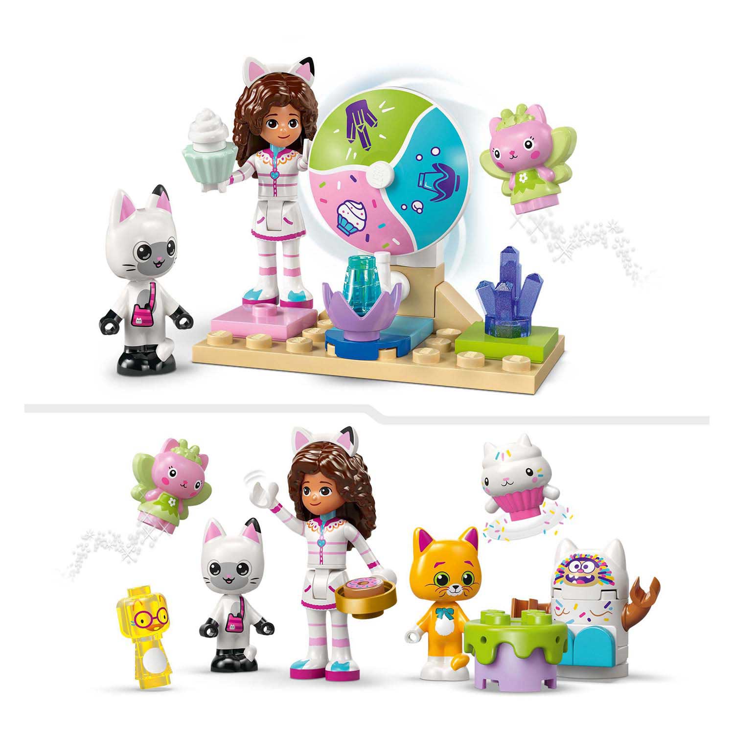 LEGO Gabby's Poppenhuis 11205 Snoepjesberg en Kittentuin