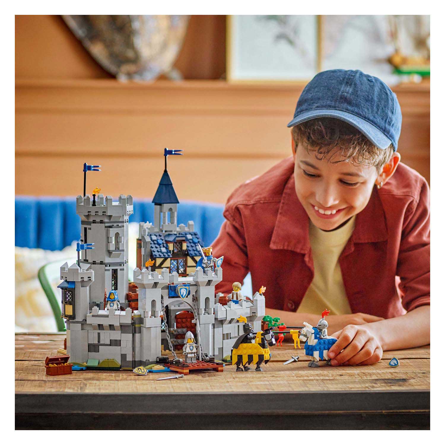 LEGO Creator 31168 Middeleeuwse Kasteel met Ridders te Paard