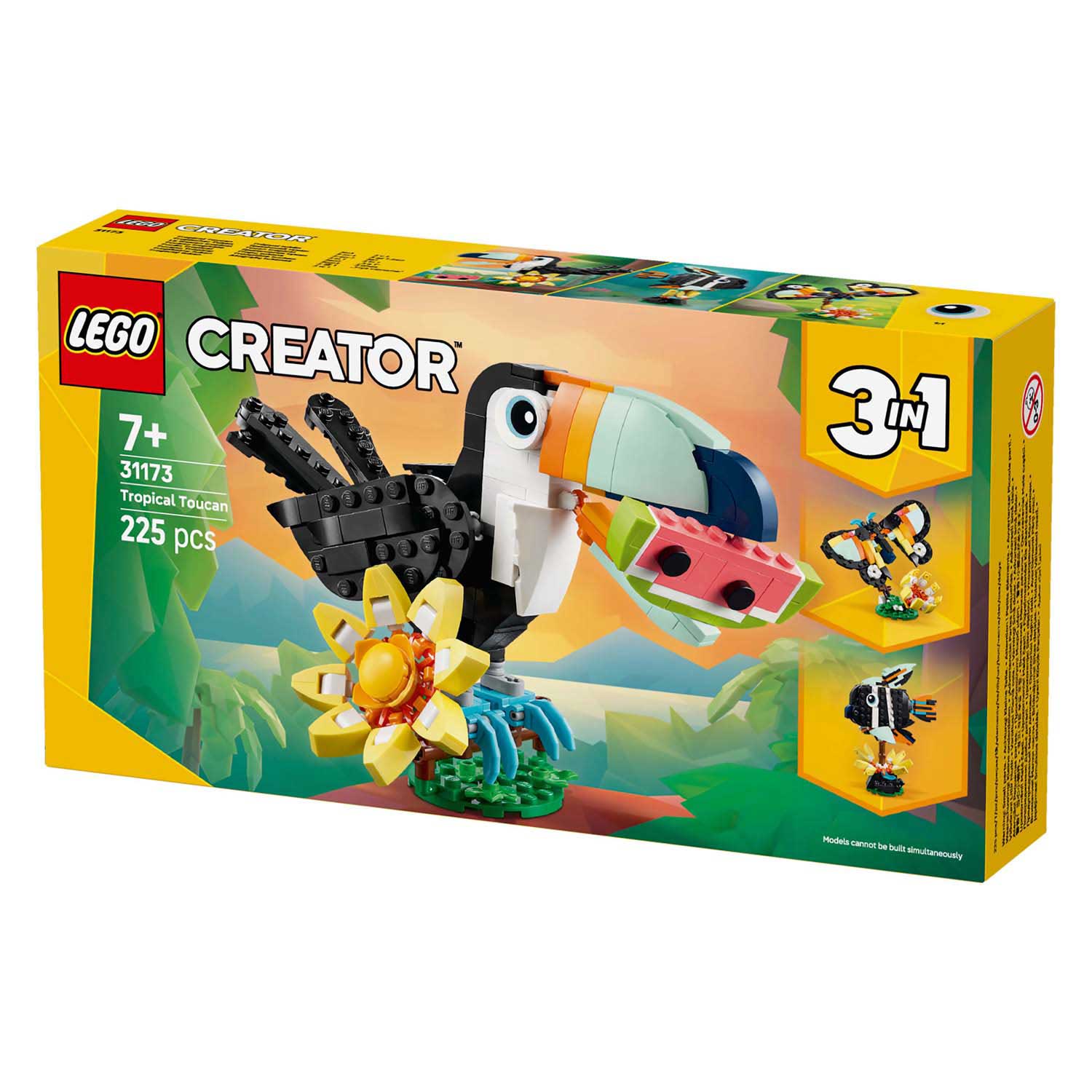 LEGO Creator 31173 Wilde Dieren: Tropische Toekan