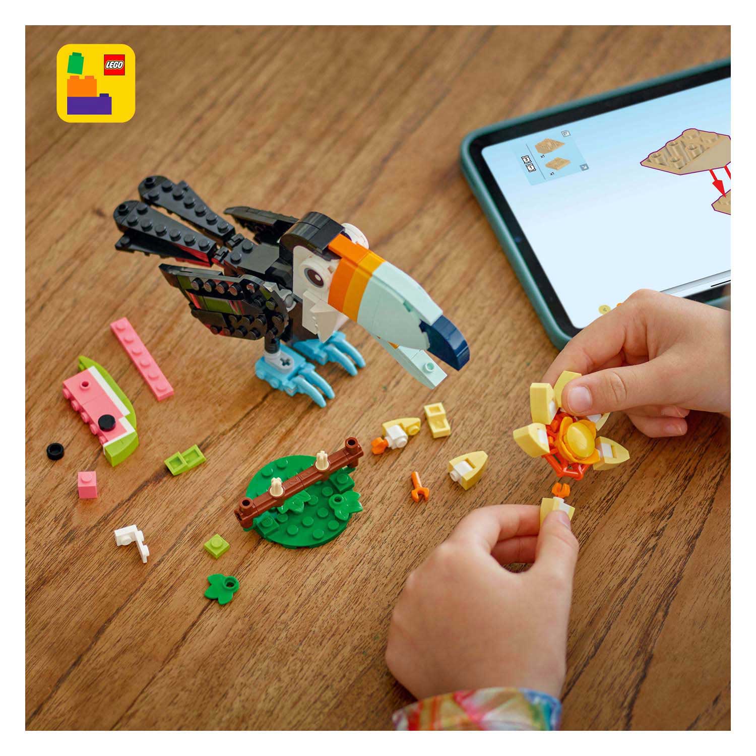LEGO Creator 31173 Wilde Dieren: Tropische Toekan