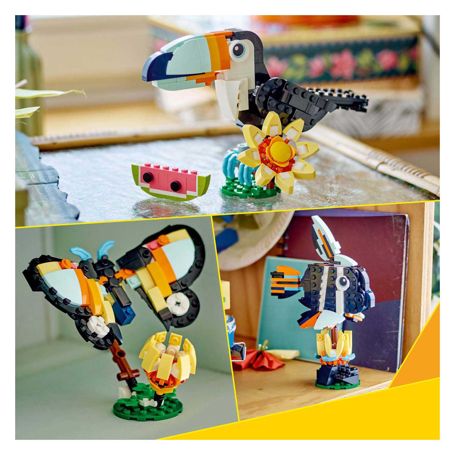 LEGO Creator 31173 Wilde Dieren: Tropische Toekan