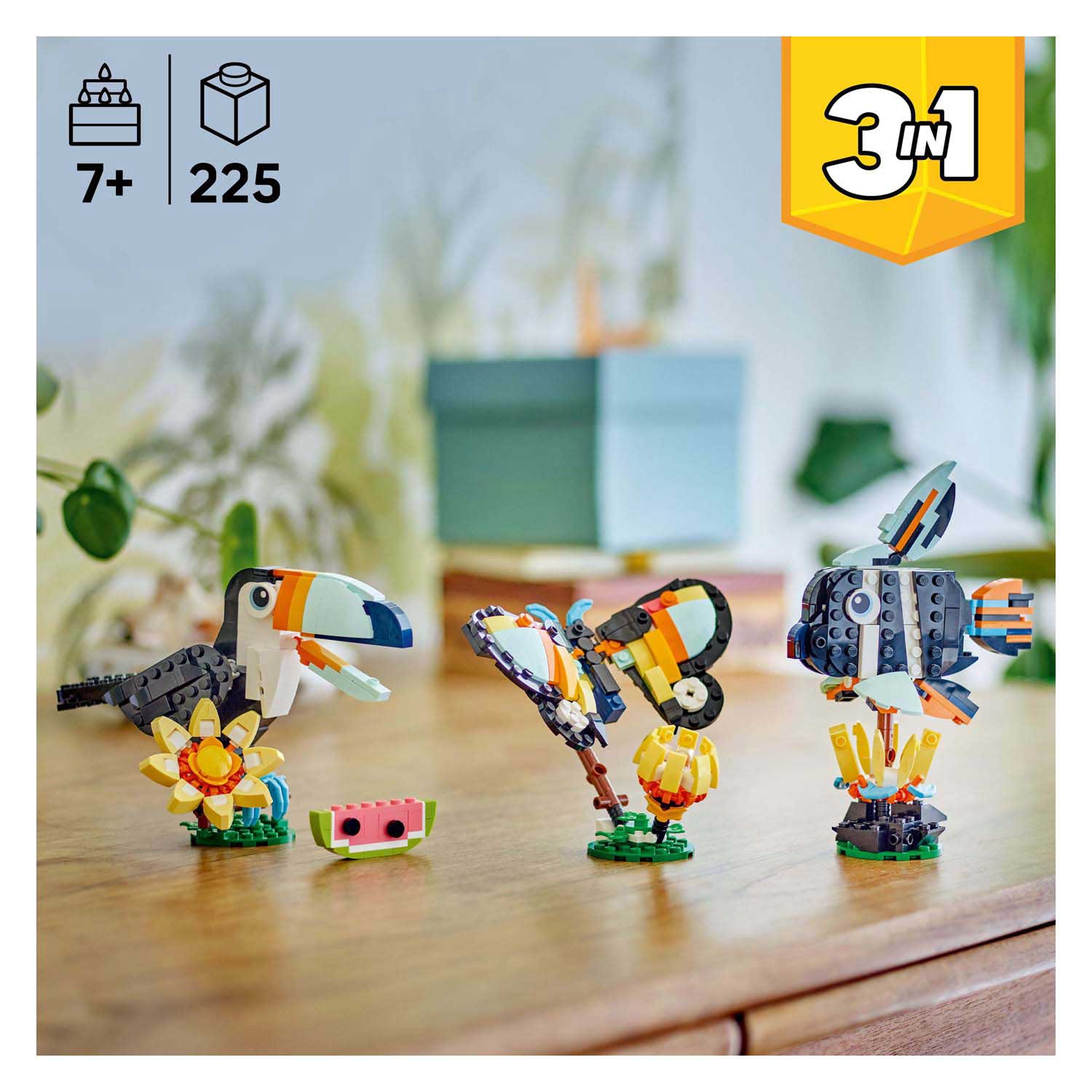 LEGO Creator 31173 Wilde Dieren: Tropische Toekan
