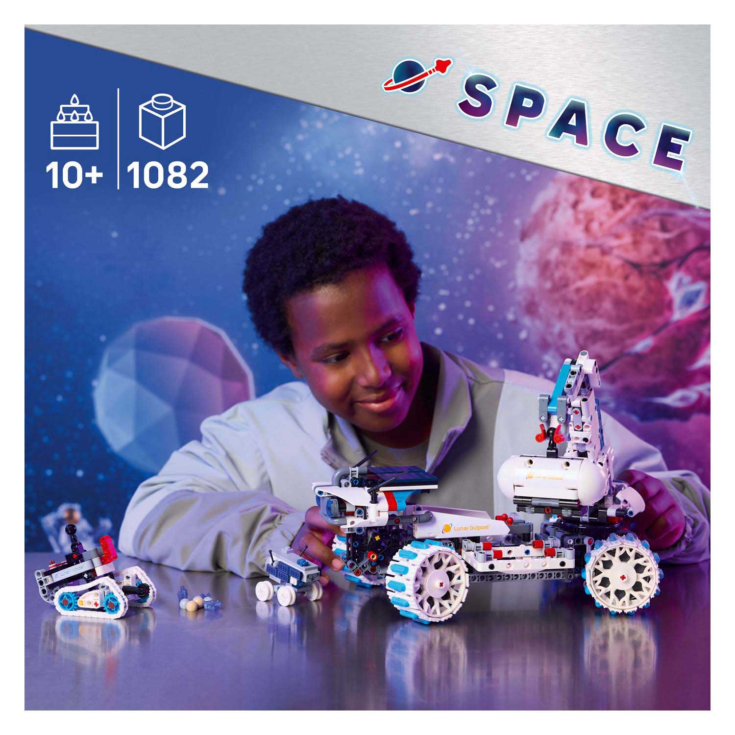 LEGO Technic 42211 Lunar Outpost Maanrover Ruimtevoertuig