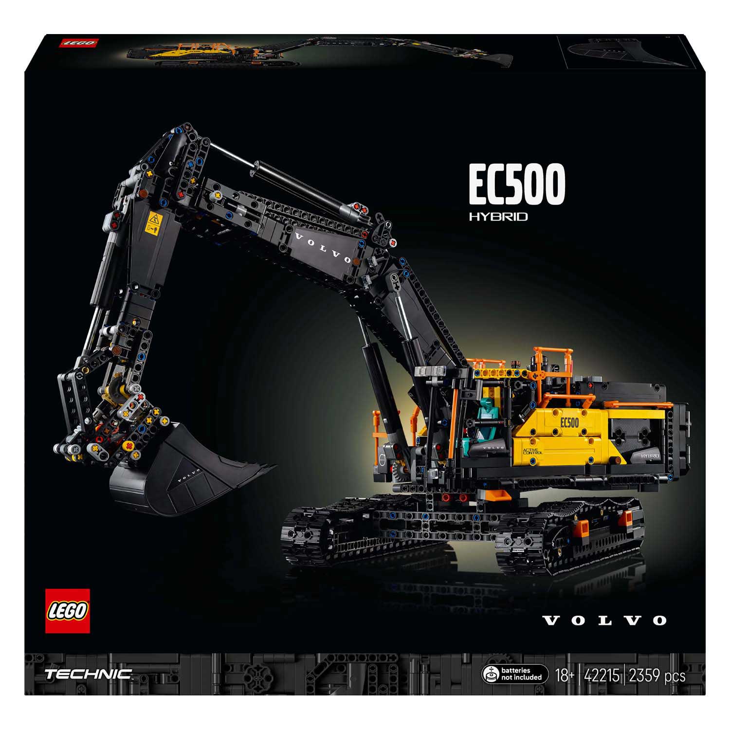 LEGO Technic 42215 Volvo EC500 Hybrid graafmachine