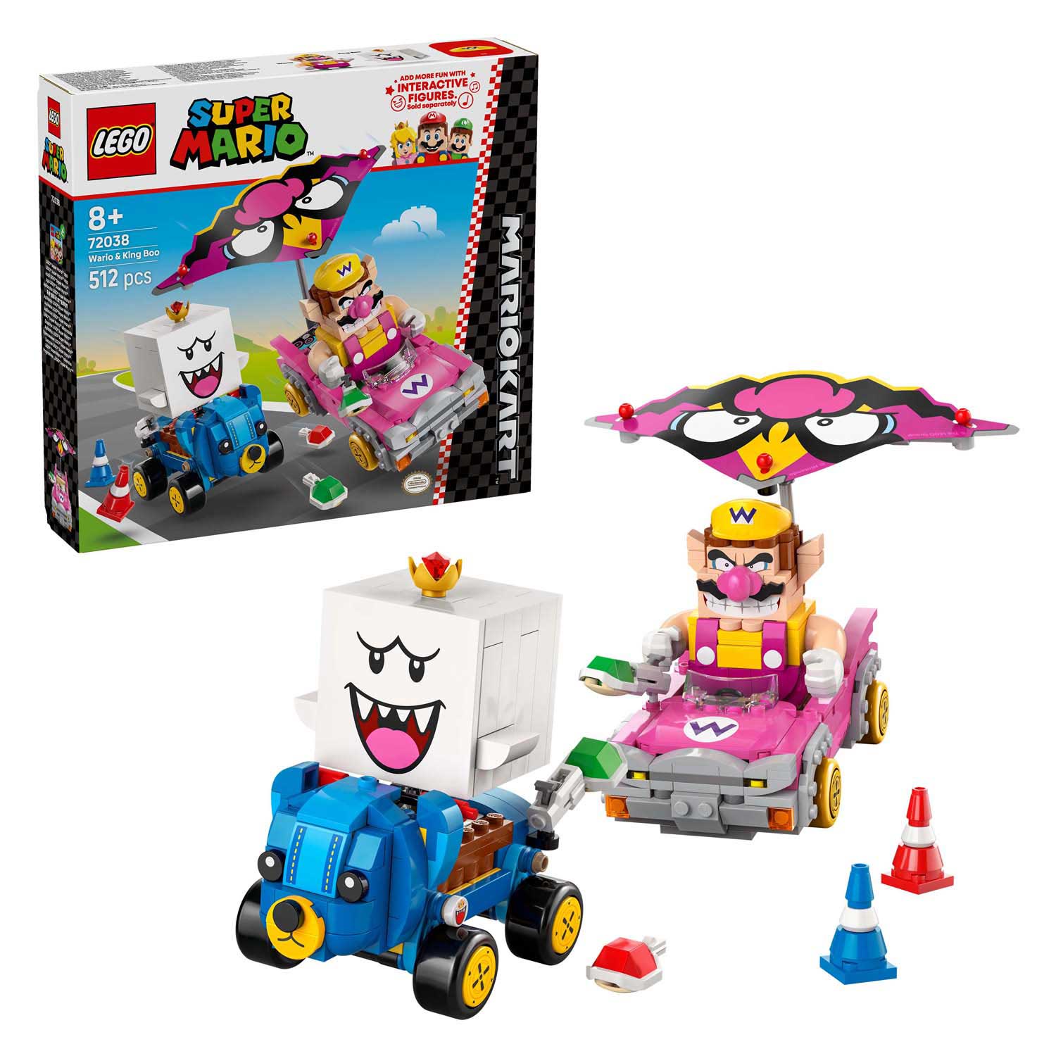 LEGO Super Mario 72038 Wario und König Buu Huu