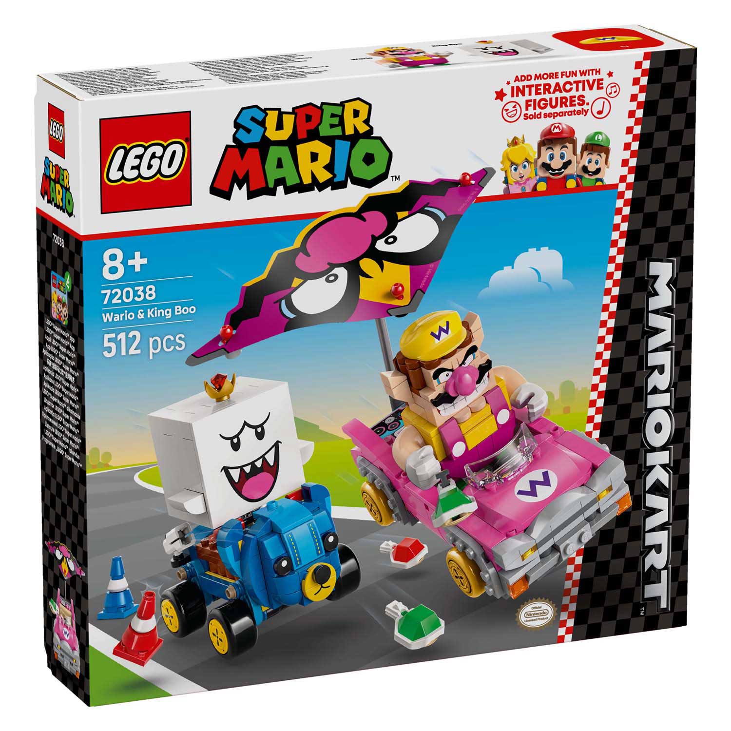 LEGO Super Mario 72038 Wario und König Buu Huu