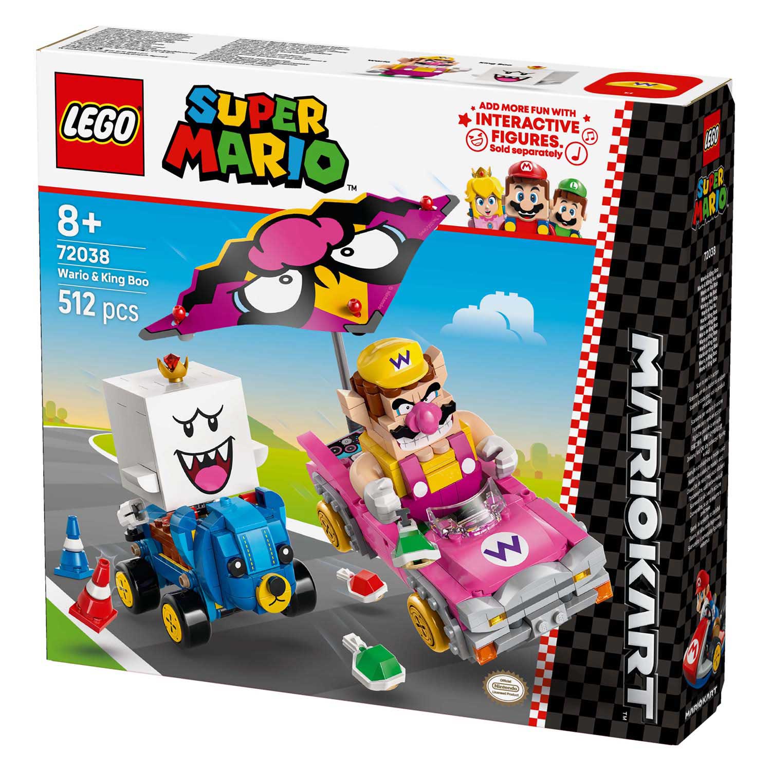 LEGO Super Mario 72038 Wario und König Buu Huu