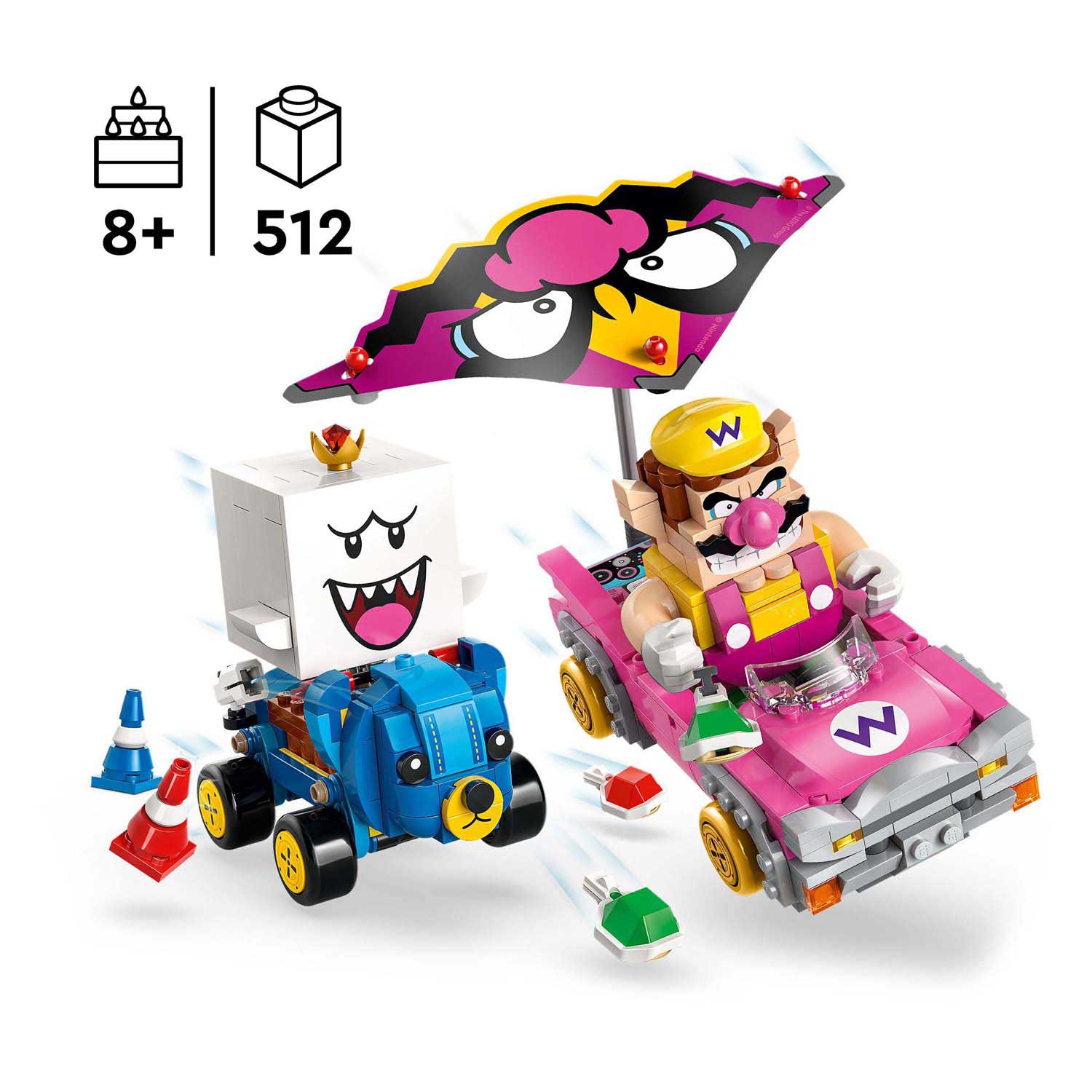 LEGO Super Mario 72038 Wario und König Buu Huu