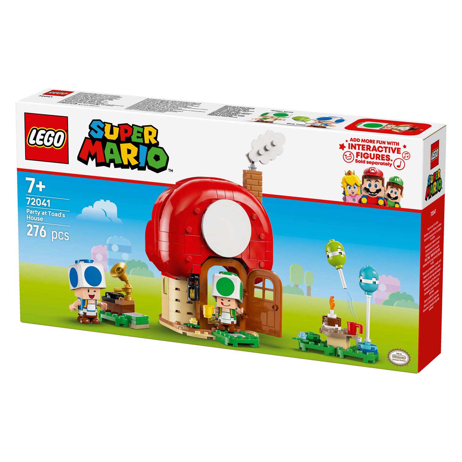 LEGO Super Mario 72041 La fête chez les Toads