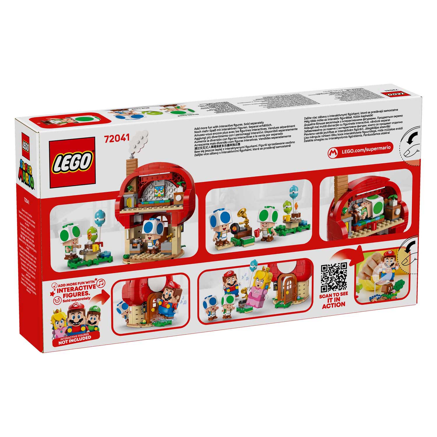 LEGO Super Mario 72041 La fête chez les Toads