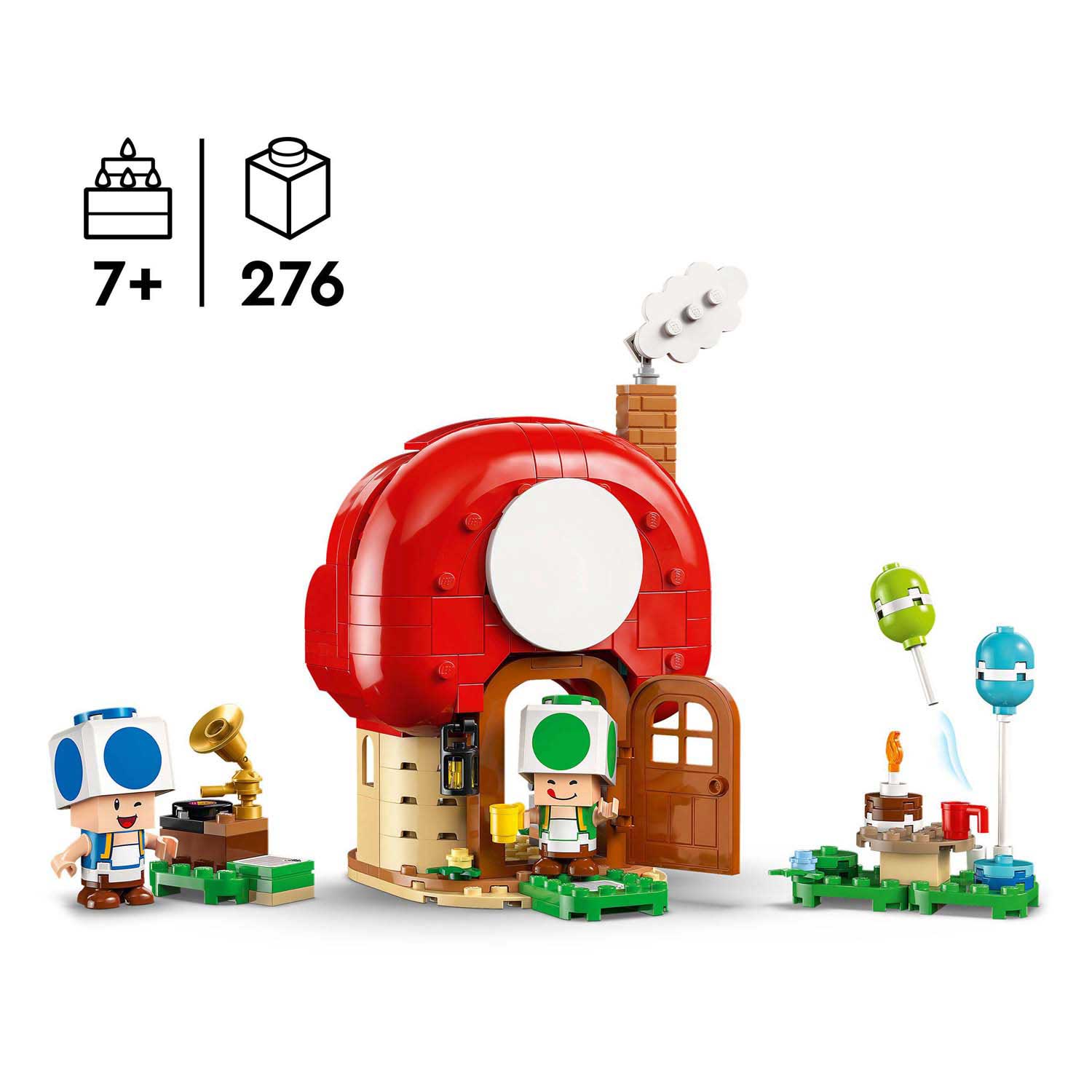 LEGO Super Mario 72041 La fête chez les Toads