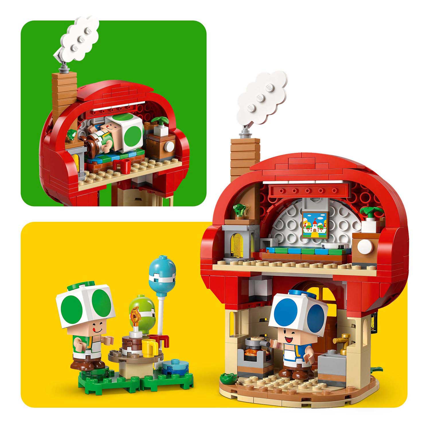 LEGO Super Mario 72041 La fête chez les Toads