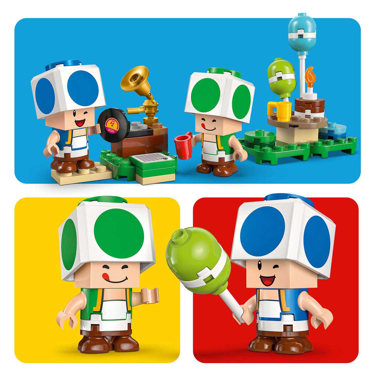 LEGO Super Mario 72041 La fête chez les Toads
