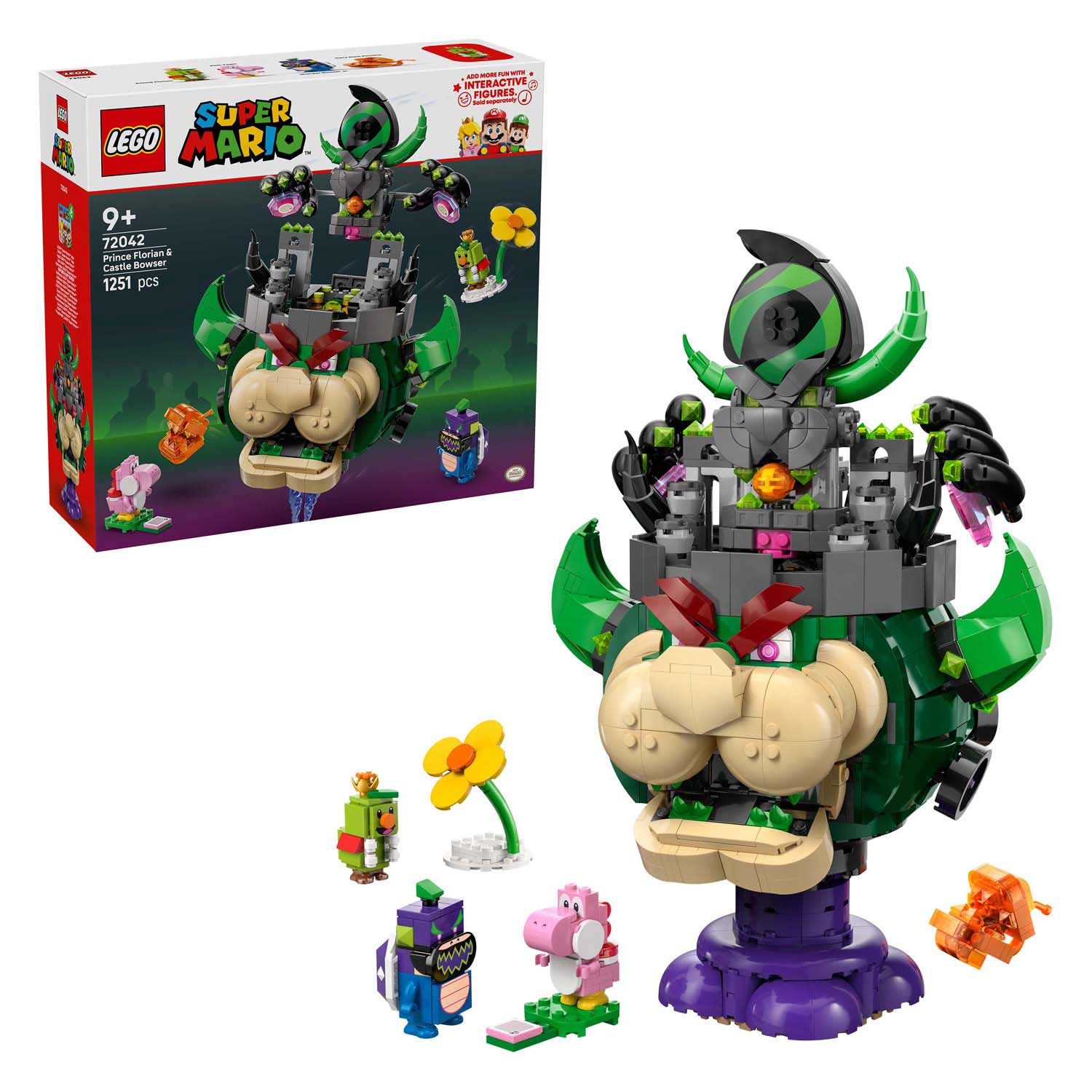 LEGO Super Mario 72042 Prinz Florian und Schloss Bowser
