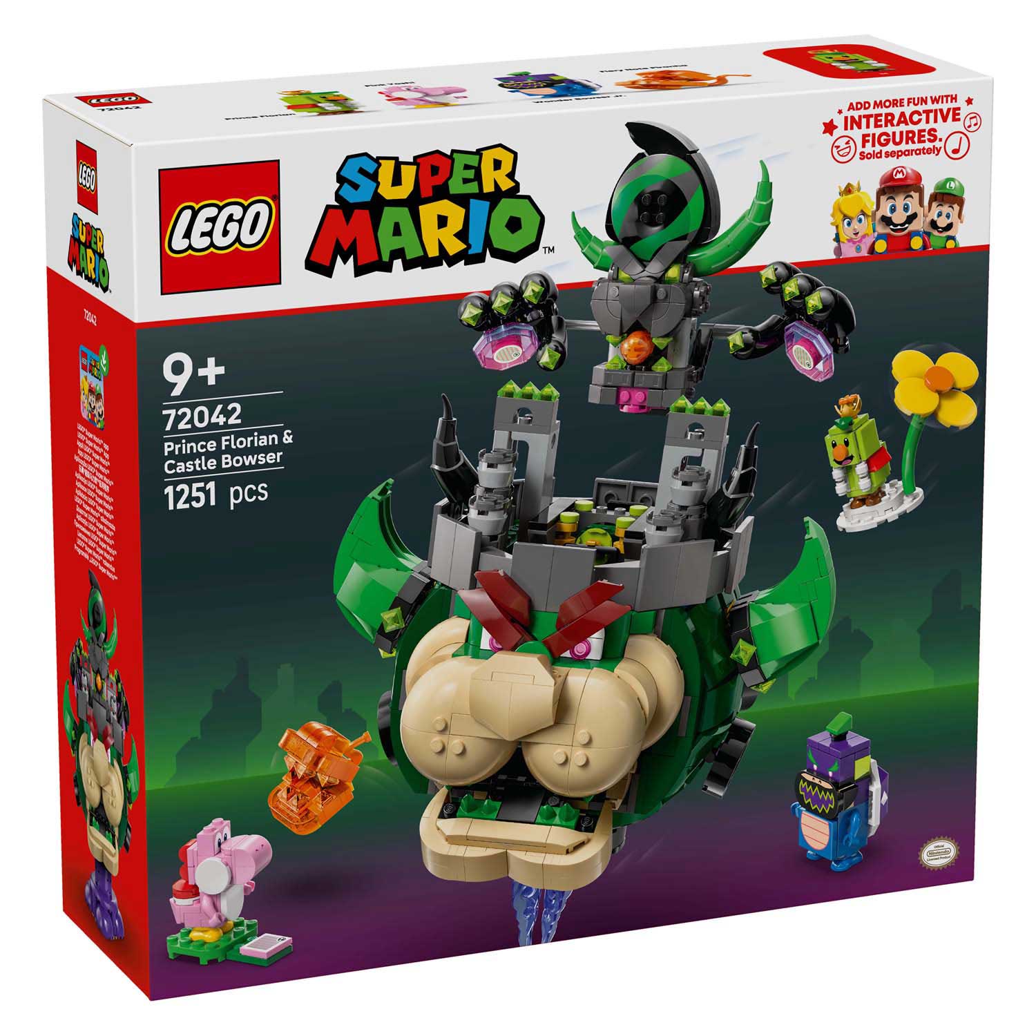 LEGO Super Mario 72042 Prinz Florian und Schloss Bowser
