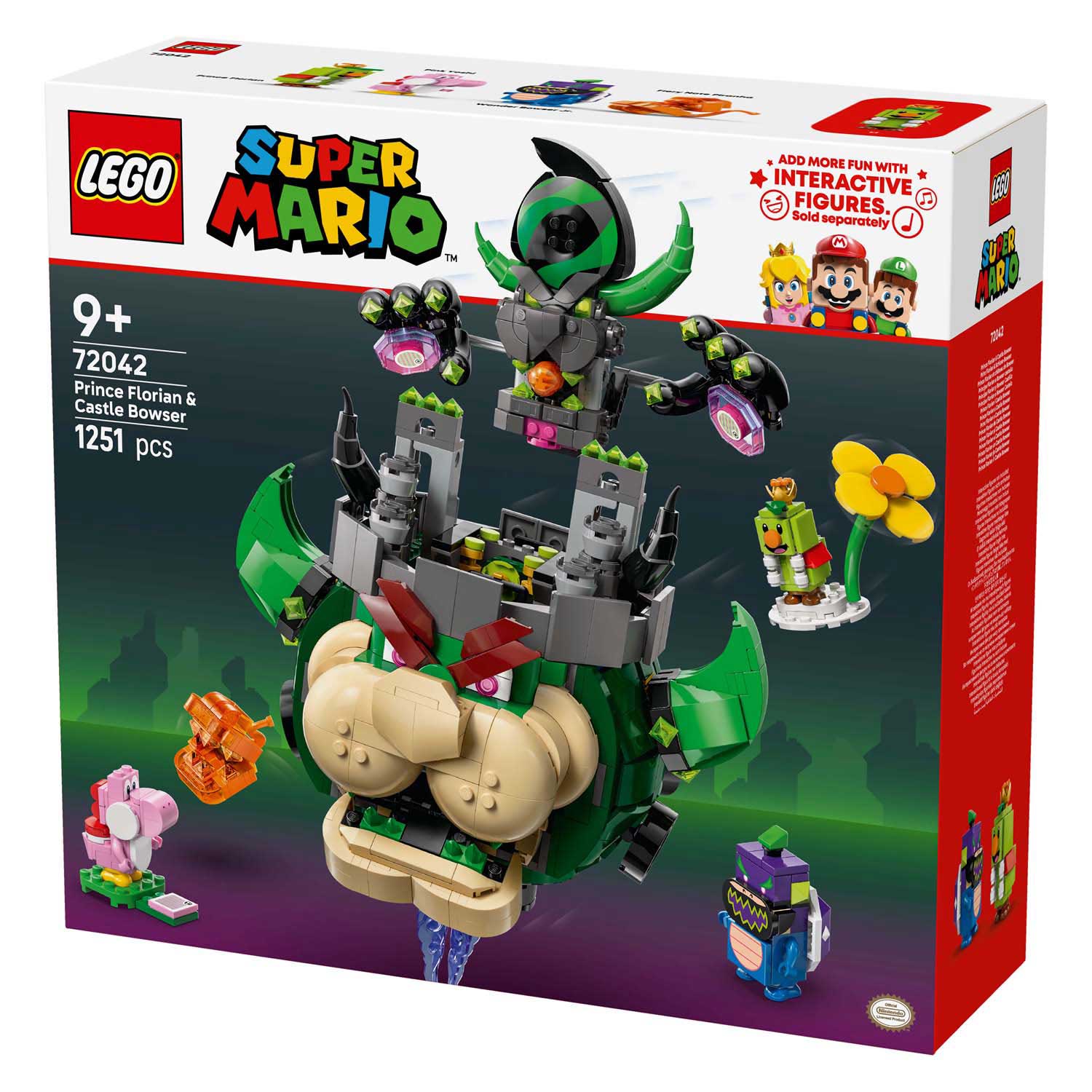 LEGO Super Mario 72042 Prinz Florian und Schloss Bowser